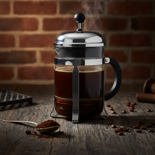 French Roast French Press Industrial