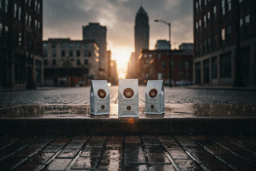 Urban Don Rainy Cleveland Morning